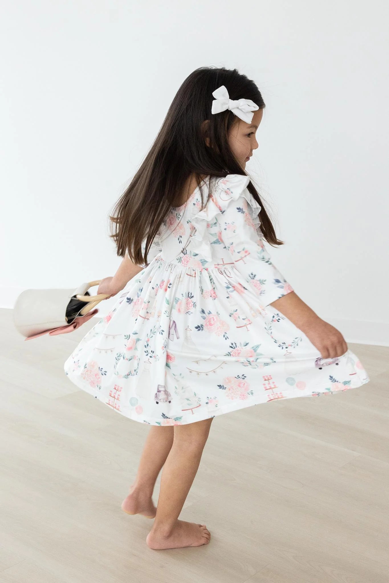 Flower Girl Ruffle Twirl Dress by Mila & Rose