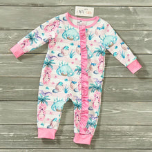 Load image into Gallery viewer, Mia Zip Up Infant Romper by Pete + Lucy
