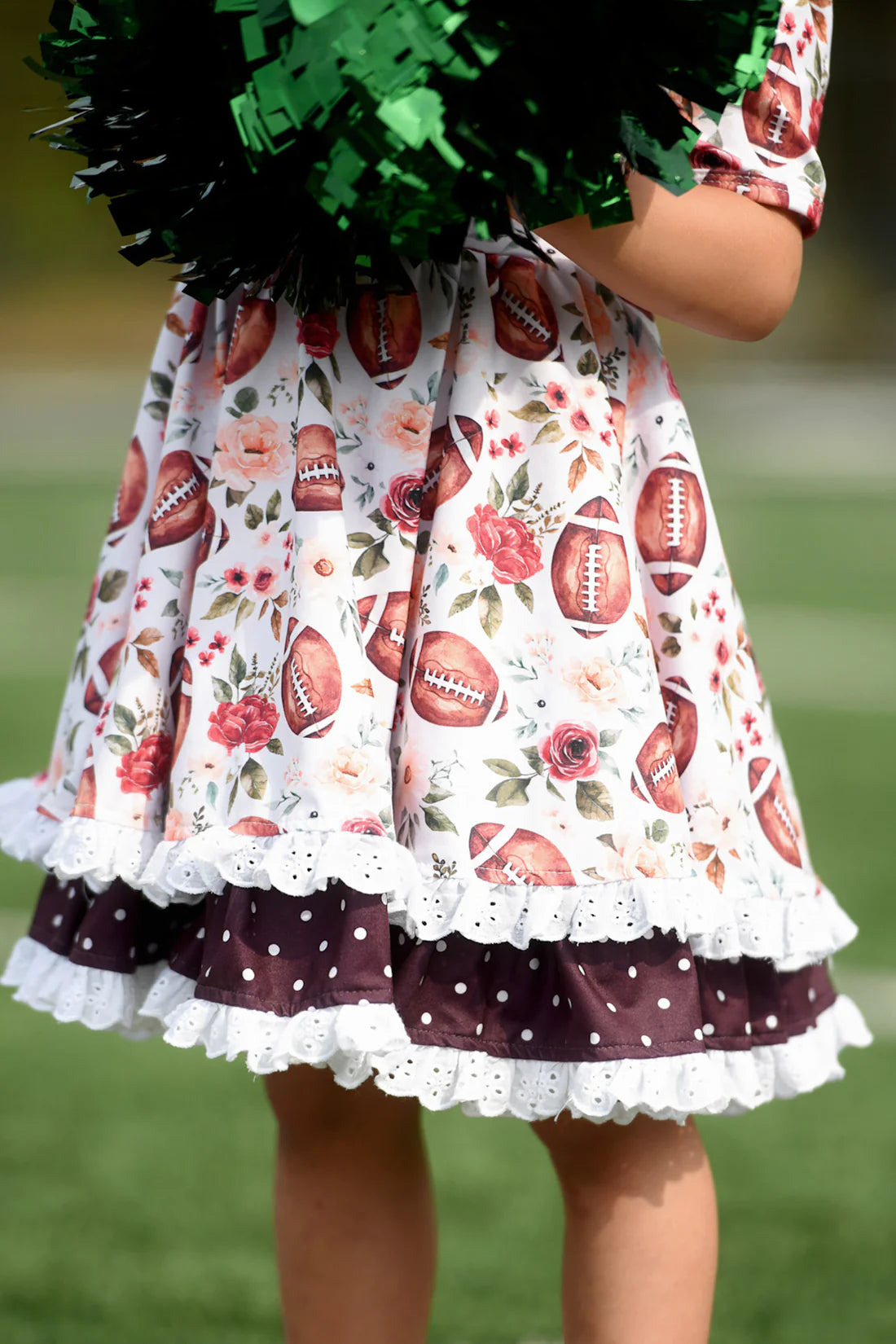 Touchdown Twirl Dress by Eliza Cate