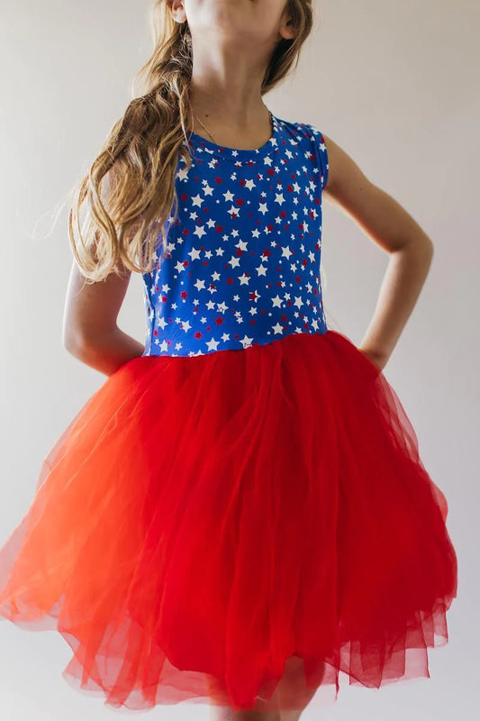 Star Bright Tank Tulle Dress by Mila & Rose