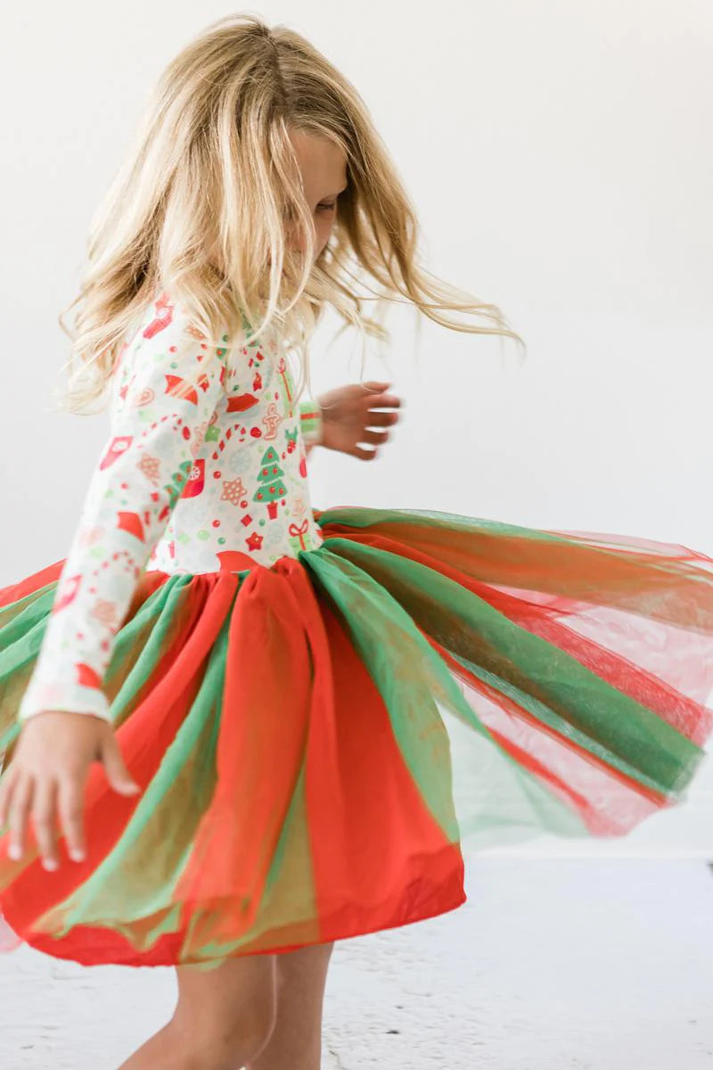 All I Want for Christmas Tulle Dress by Mila & Rose