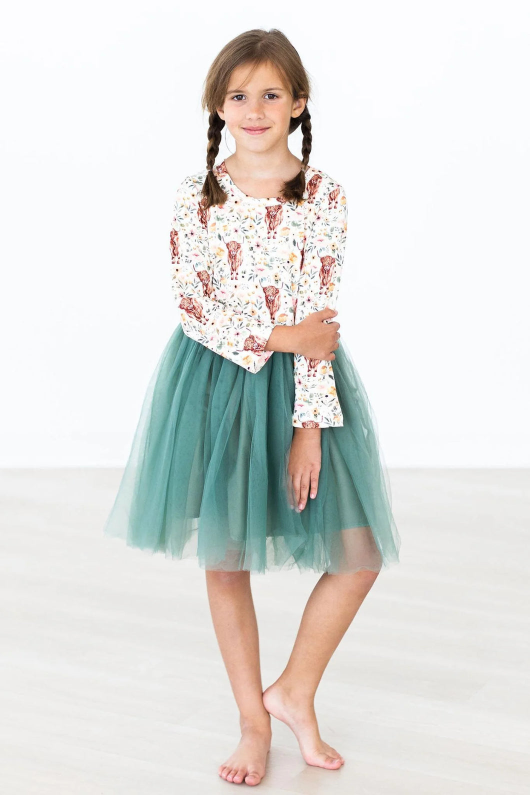 Florals on the Farm Tulle Dress by Mila & Rose