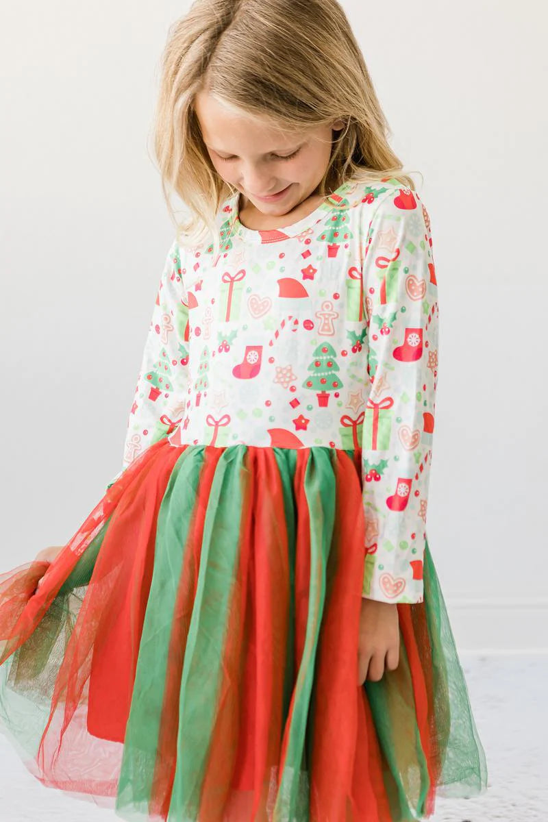 All I Want for Christmas Tulle Dress by Mila & Rose