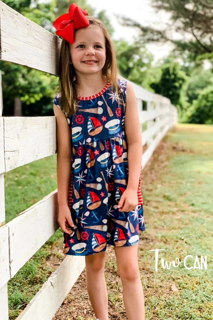 Ships Ahoy Dress by TwoCan