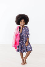 Load image into Gallery viewer, City Girl 3/4 Sleeve Twirl Dress by Mila &amp; Rose
