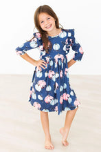 Load image into Gallery viewer, Gourdgeous Ruffle Twirl Dress by Mila &amp; Rose
