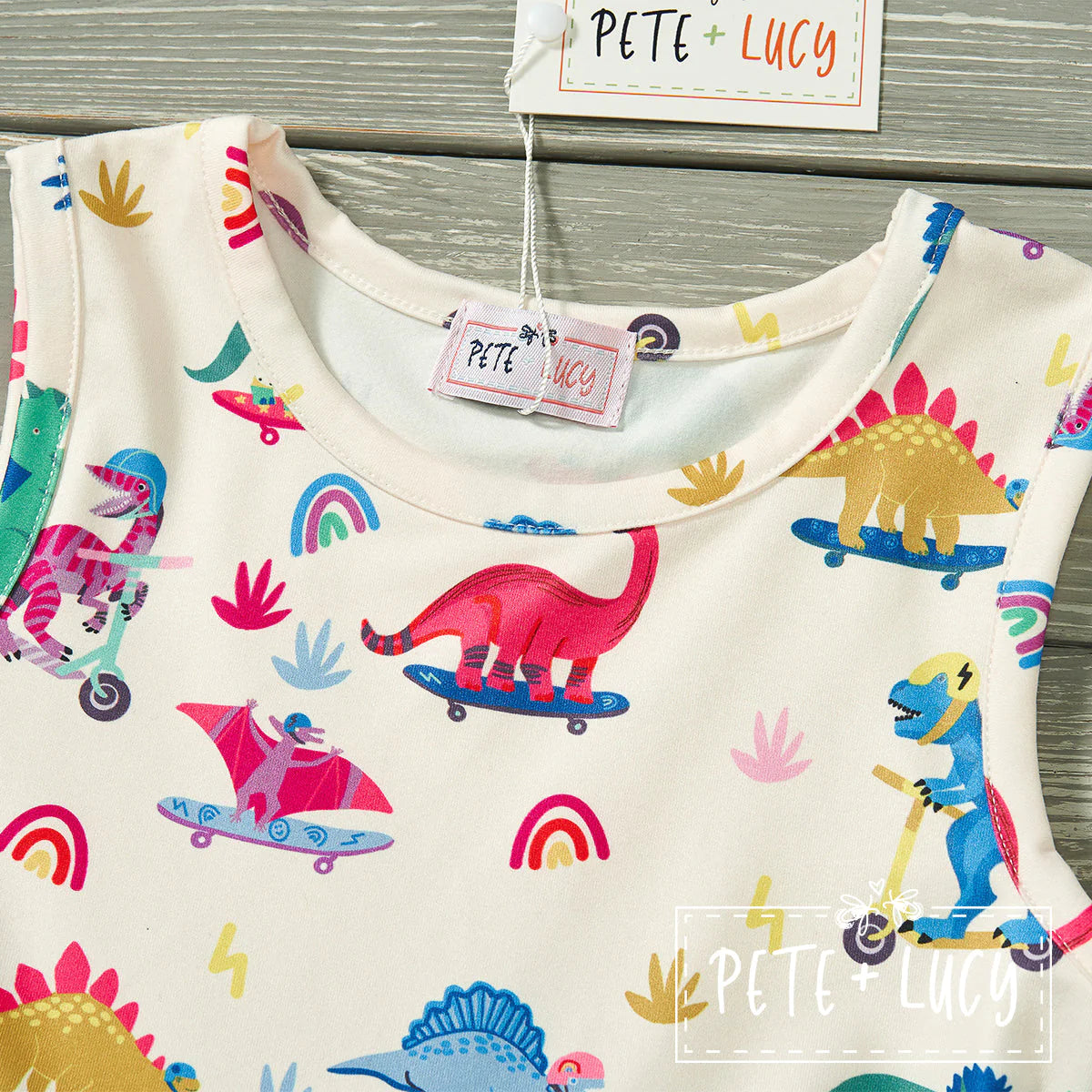 Dino Party Tulle by Pete + Lucy