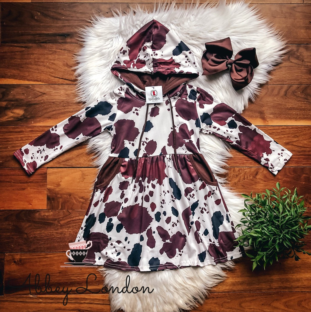 Cowlicious Dress by Wellie Kate