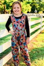 Load image into Gallery viewer, Harvest Flowers 2 Piece Overall Set by Wellie Kate
