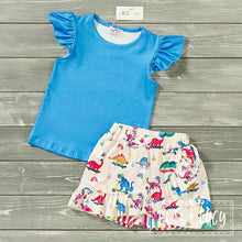 Load image into Gallery viewer, Dino Party Skort Set by Pete + Lucy
