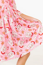 Load image into Gallery viewer, Christmas Cookies Pocket Twirl Dress by Mila &amp; Rose
