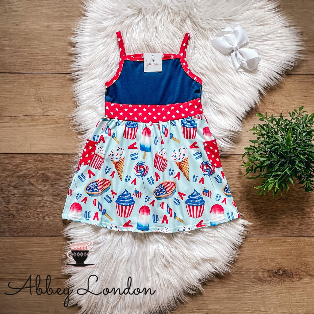Americana Treats Dress by Wellie Kate