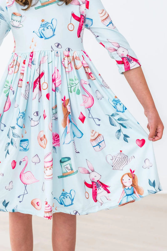 Wonderland Twirl Dress by Mila & Rose