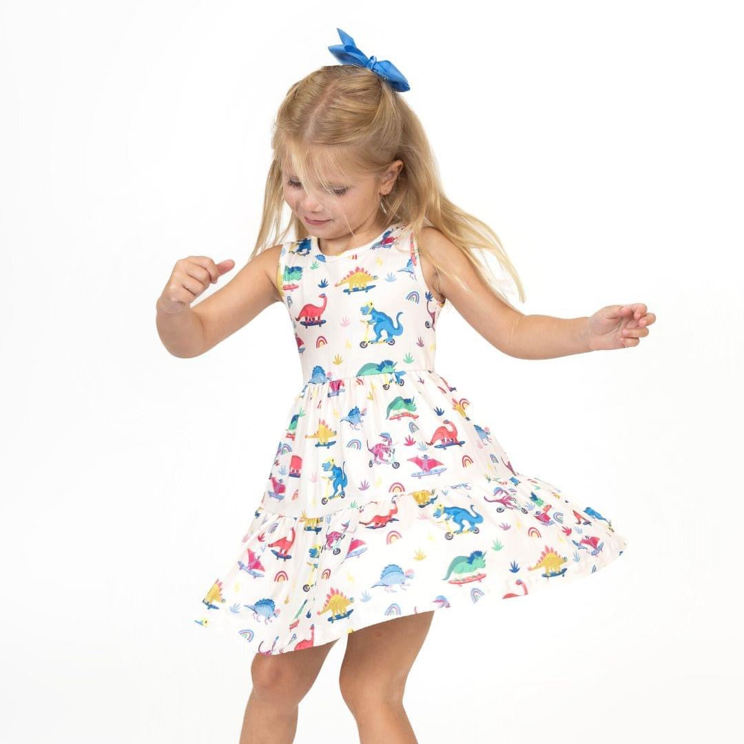 Dino Party Dress by Pete + Lucy
