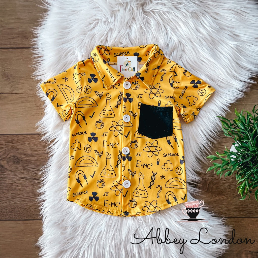 Science Class Button Up by TwoCan