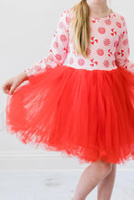 Load image into Gallery viewer, Pink Peppermint Tulle Dress by Mila &amp; Rose
