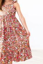 Load image into Gallery viewer, Wild Paintbrushes Ruffle Maxi Dress by Mila &amp; Rose
