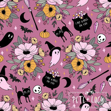 Load image into Gallery viewer, Halloween Floral Short Sleeve Pant Set by Pete + Lucy
