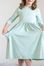 Load image into Gallery viewer, Sage Pocket Twirl Dress by Mila &amp; Rose
