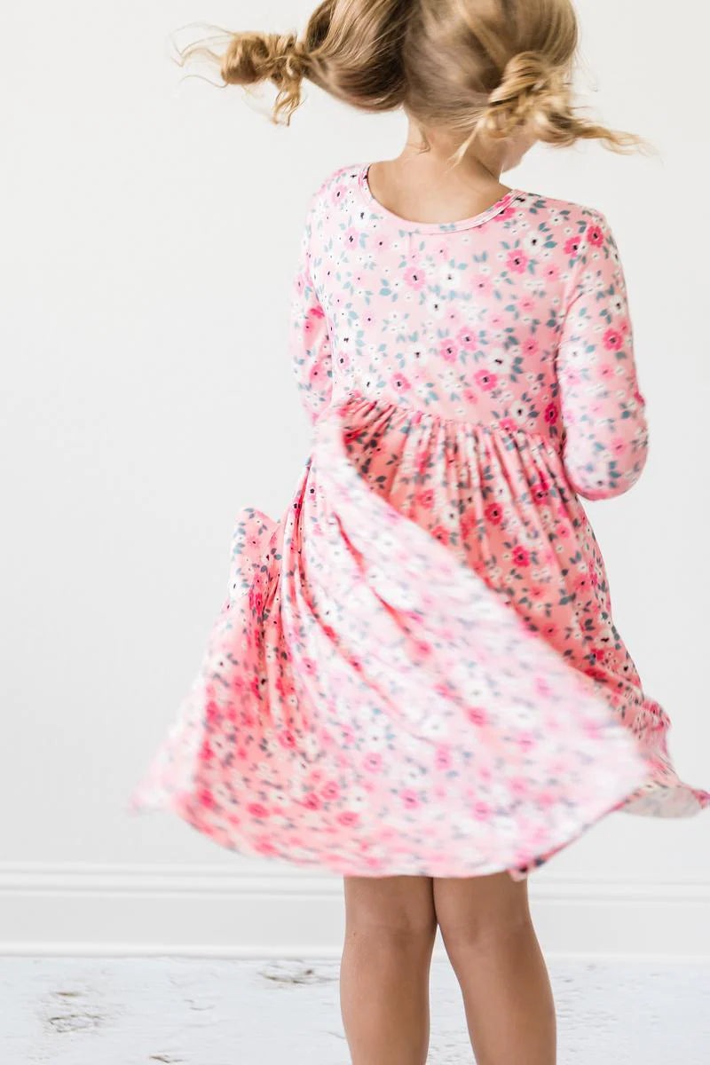 Azalea 3/4 Sleeve Pocket Twirl Dress by Mila & Rose