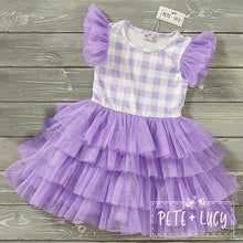 Load image into Gallery viewer, Princess Tulle: Purple Tulle Dress by Pete + Lucy
