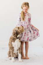 Load image into Gallery viewer, Puppy Party Pocket Twirl Dress by Mila &amp; Rose

