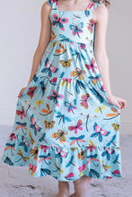 Load image into Gallery viewer, Little Flutters Ruffle Maxi Dress by Mila &amp; Rose
