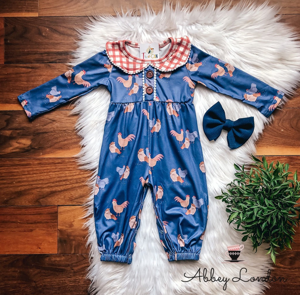 In the Coop Infant Romper by TwoCan