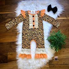 Load image into Gallery viewer, Luxe Leopard Infant Romper by TwoCan

