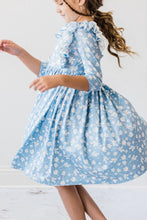 Load image into Gallery viewer, Bluebell Ruffle Twirl Dress by Mila &amp; Rose

