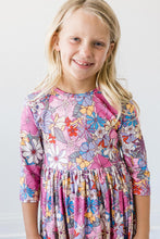 Load image into Gallery viewer, Mauve What’s Up Buttercup Twirl Dress by Mila &amp; Rose
