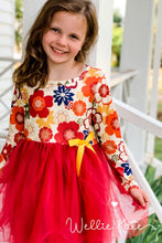 Load image into Gallery viewer, Wellie Kate Vintage Floral Tulle
