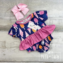 Load image into Gallery viewer, Pete + Lucy I Scream Romper
