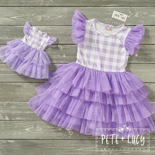Load image into Gallery viewer, Princess Tulle: Purple Tulle Dress by Pete + Lucy
