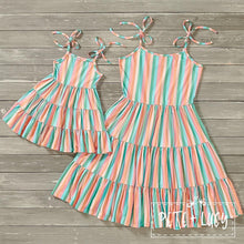 Load image into Gallery viewer, Summertime: Simply Stripes Girl’s Dress by Pete + Lucy
