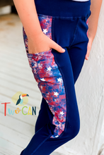 Load image into Gallery viewer, (Splatter Stars) Toddler, Kids, Teen, Adult Leggings by Addy Cole
