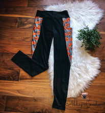 Load image into Gallery viewer, Spooky Pumpkin Teen &amp; Adult Leggings by Addy Cole
